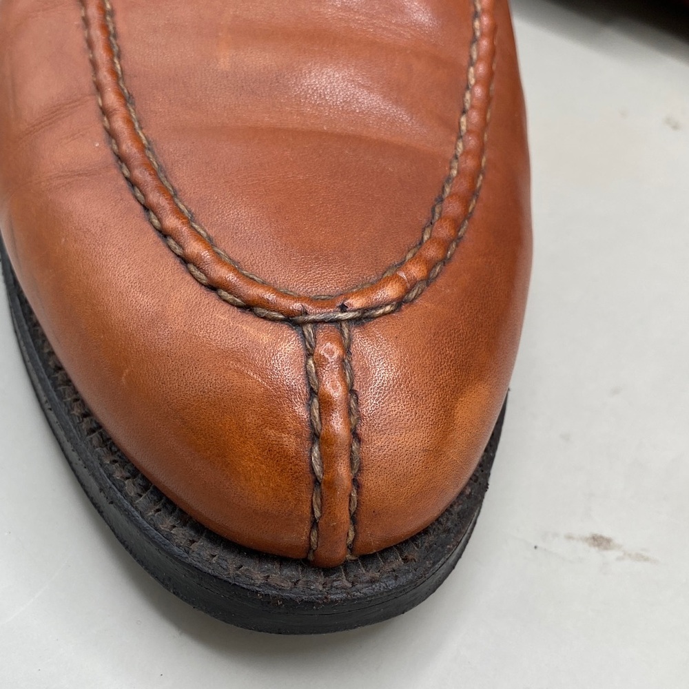 Alden Brown Leather Men's Oxfords (lot 430) - Picture 12 of 13